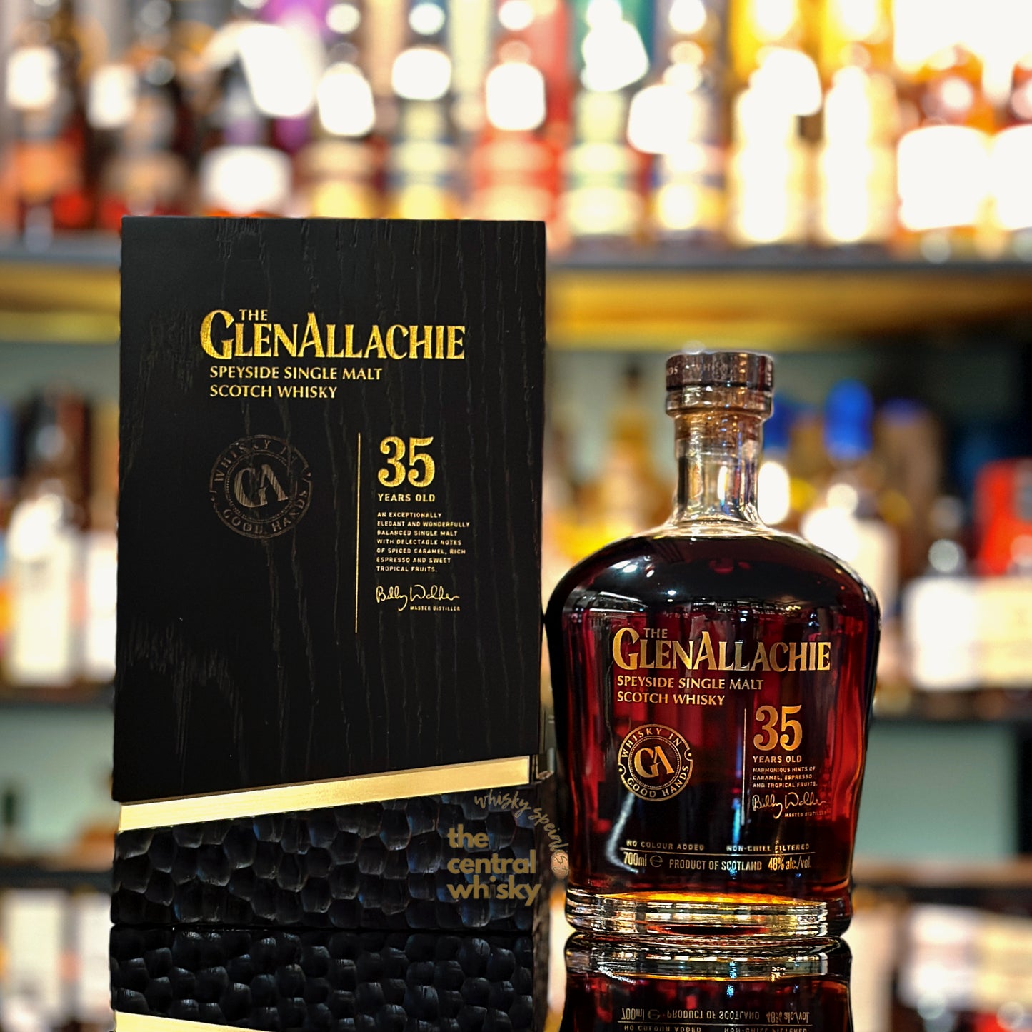 GlenAllachie 35 Year Old Cask Strength Single Malt Scotch Whisky