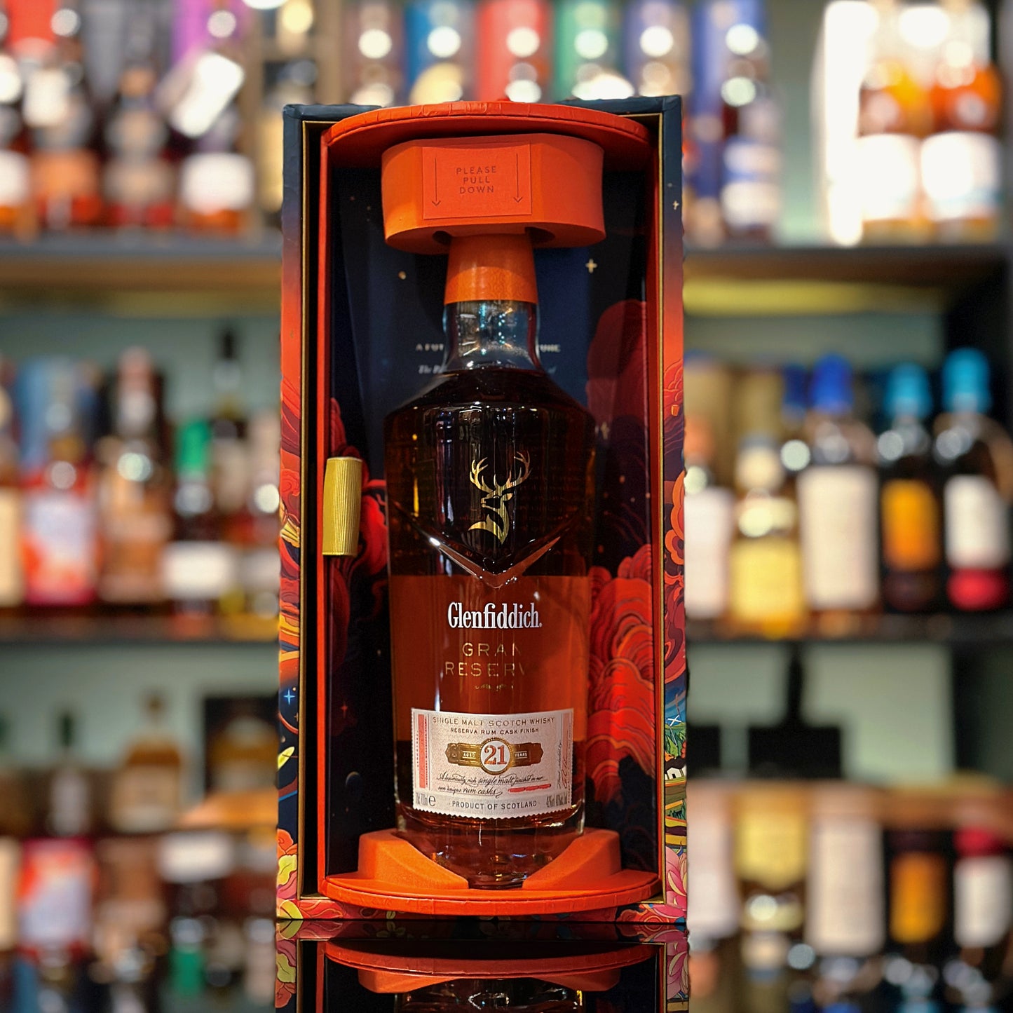 Glenfiddich 21 Year Old Gran Reserva Rum Cask Finish Lunar New Year Limited Edition Single Malt Scotch Whisky