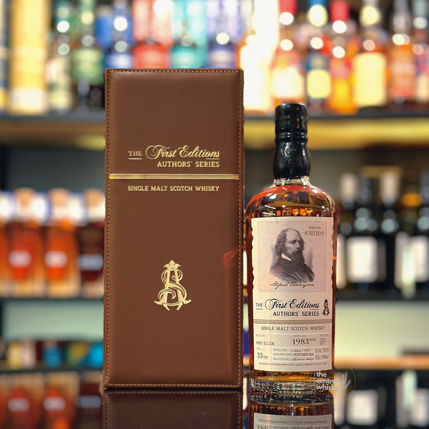 波特艾倫33年1983-2016年雪莉巴特桶「The First Editions作家系列第10版：Alfred Tennyson」Edition Spirits獨立裝瓶蘇格蘭單一麥芽威士忌