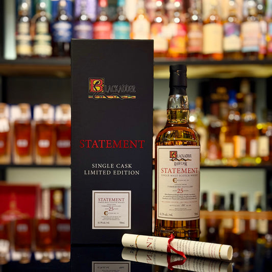 Ledaig 25 Year Old 1997-2022 Hogshead #800034 Raw Cask Statement Edition No. 59 by Blackadder Single Malt Scotch Whisky