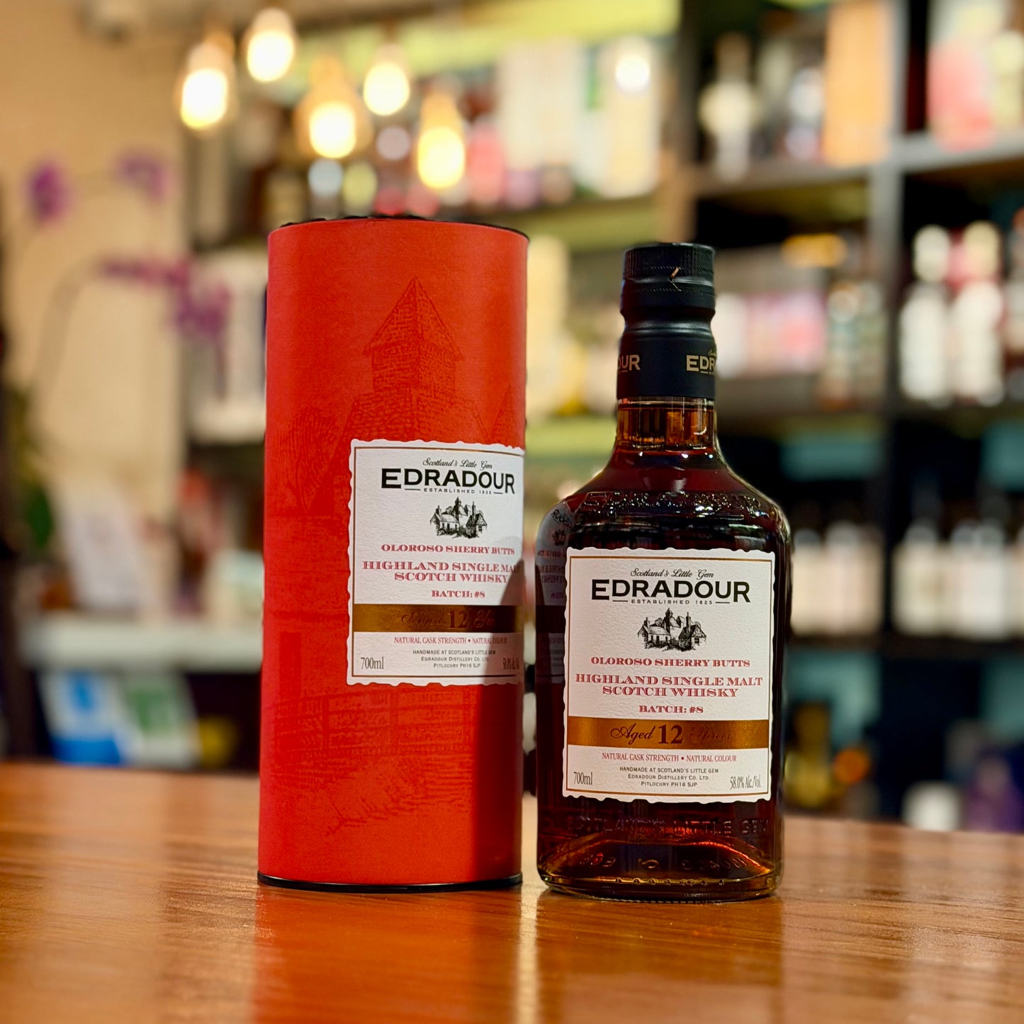 Edradour 12 Year Old Sherry Cask Strength Batch #8 Single Malt Scotch Whisky