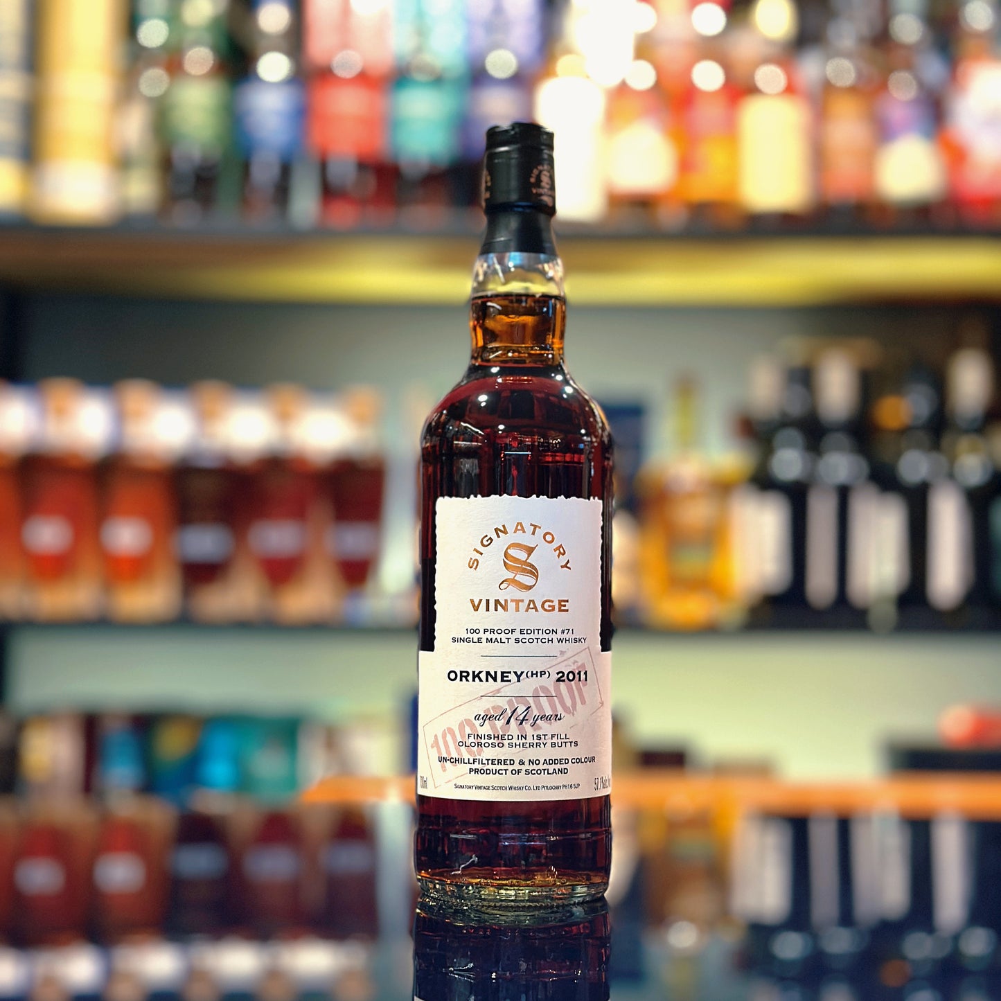 Secret Orkney (HP) 14 Year Old 2011 100 Proof Edition #71 by Signatory Vintage Single Malt Scotch Whisky