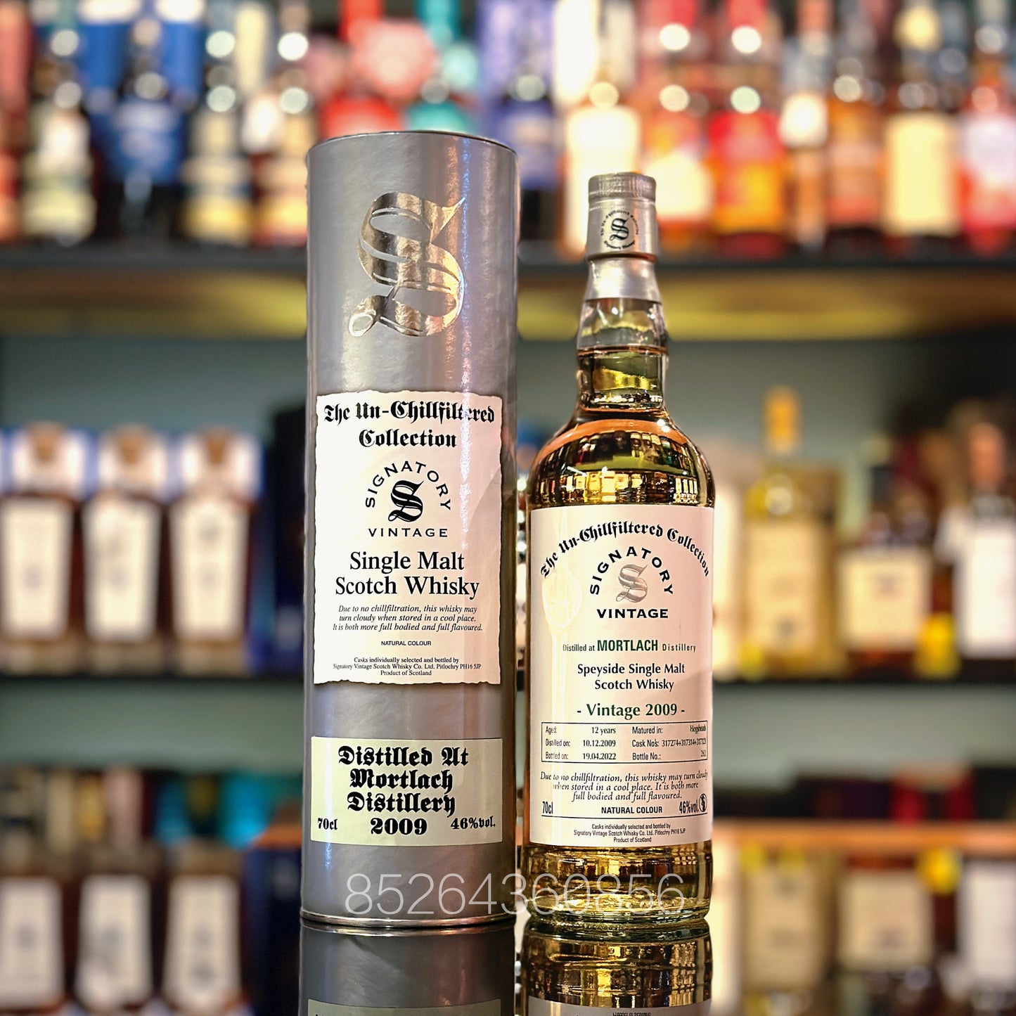 Mortlach 12 Year Old 2009 Hogshead #317274+#317314+#317323 by Signatory Vintage Single Malt Scotch Whisky