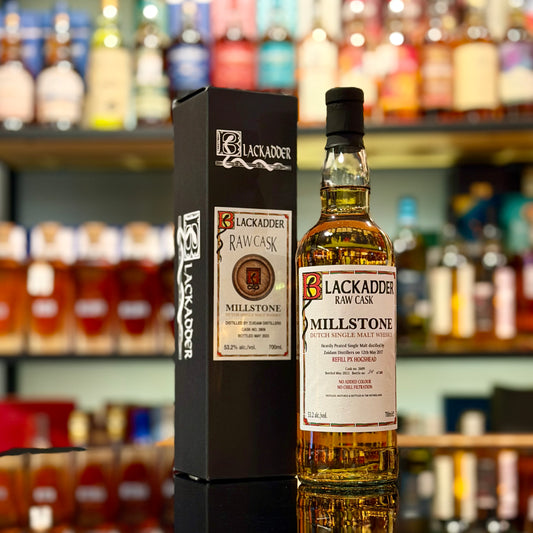 Millstone 6 Year Old 2017-2023 Heavily Peated Refill PX Hogshead #2609 Raw Cask by Blackadder Single Malt Dutch Whisky