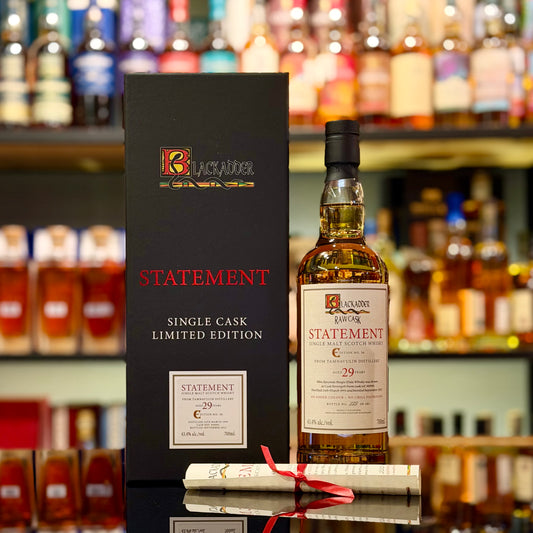 Tamnavulin 29 Year Old 1993-2022 Cask #960961 Raw Cask Statement Edition No. 56 by Blackadder Single Malt Scotch Whisky