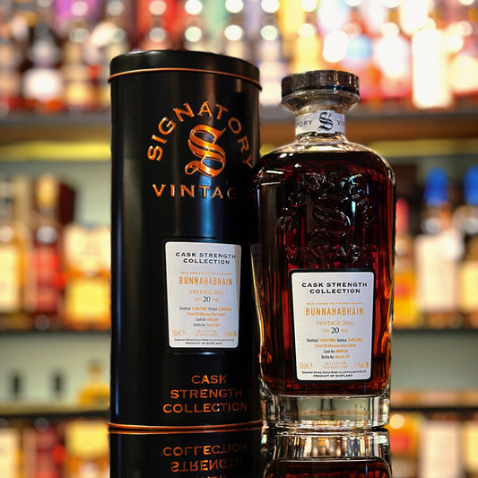 Bunnahabhain 20 Year Old 2004-2024 First-fill Oloroso Sherry Butt #800188 by Signatory Vintage Single Malt Scotch Whisky