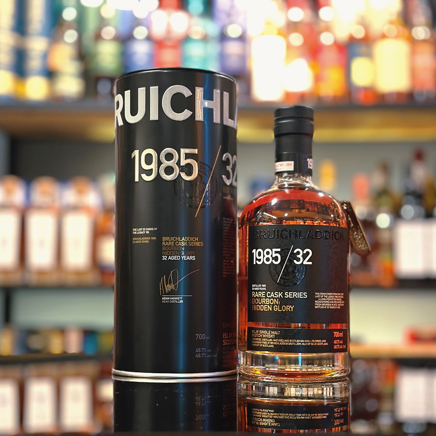 Bruichladdich 32 Year Old 1985 Rare Cask Series “Bourbon: Hidden Glory” Single Malt Scotch Whisky