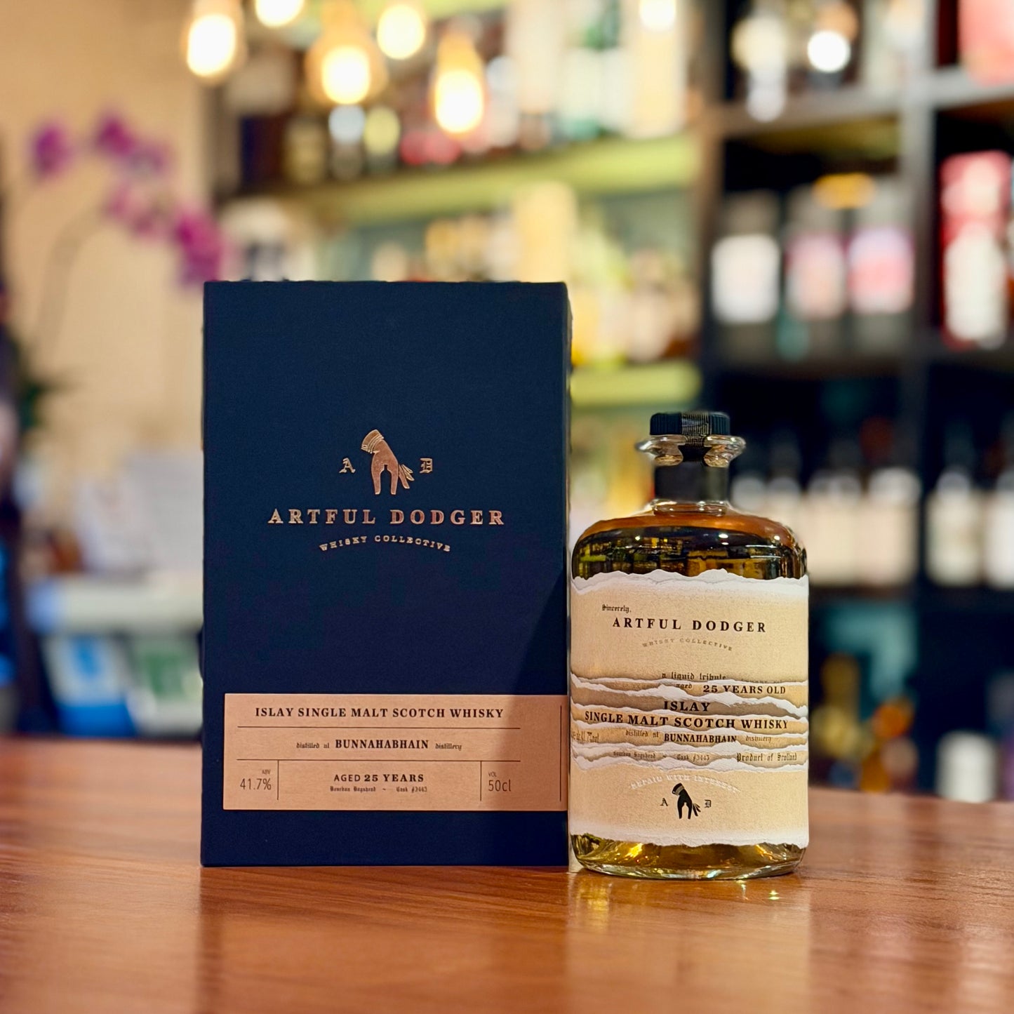 Bunnahabhain 25 Year Old 1995-2024 Bourbon Hogshead #3445 by Atrful Dodger Whisky Collective Single Malt Scotch Whisky