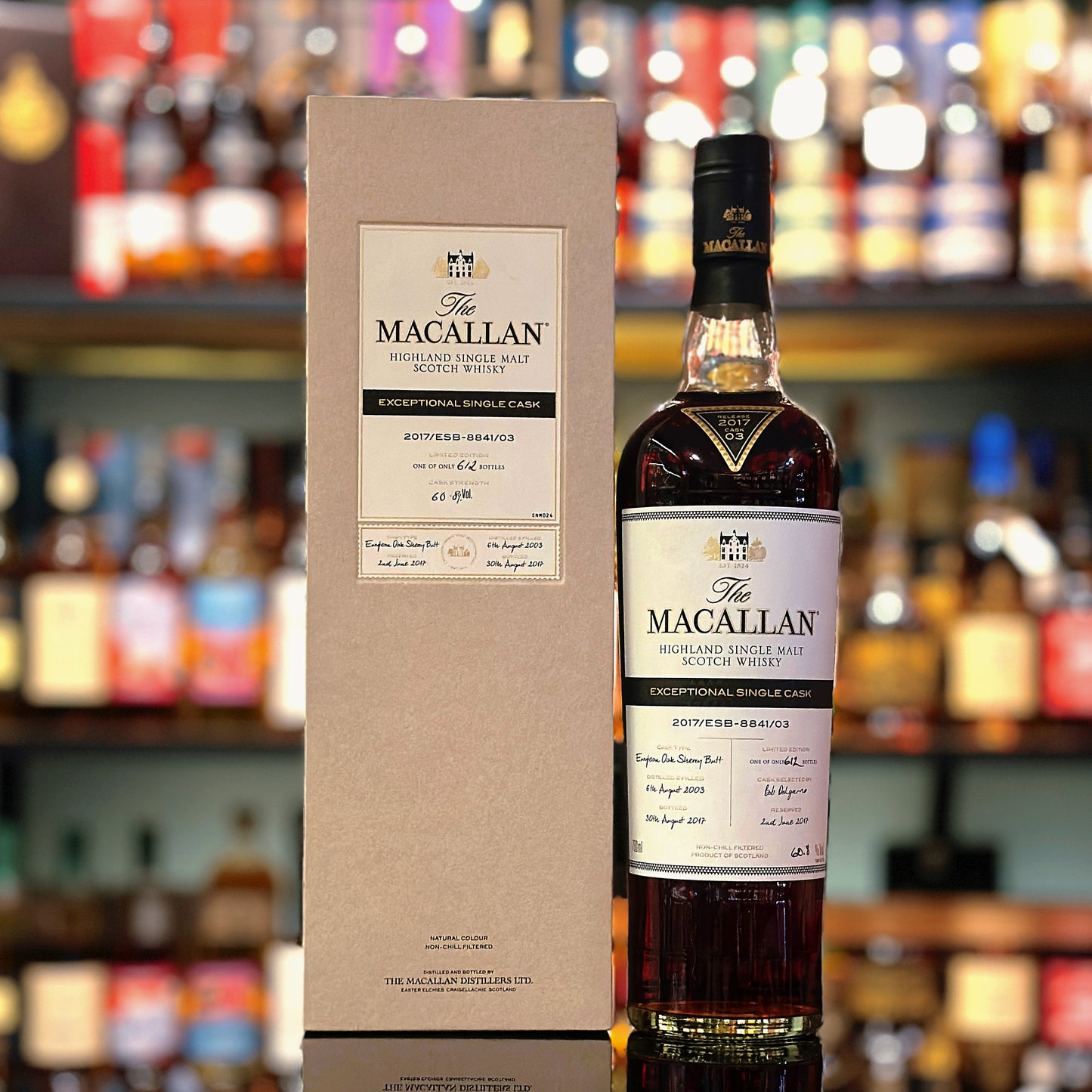 Macallan Exceptional Single Cask 2017/ESB-8841/03 Single Malt Scotch Whisky