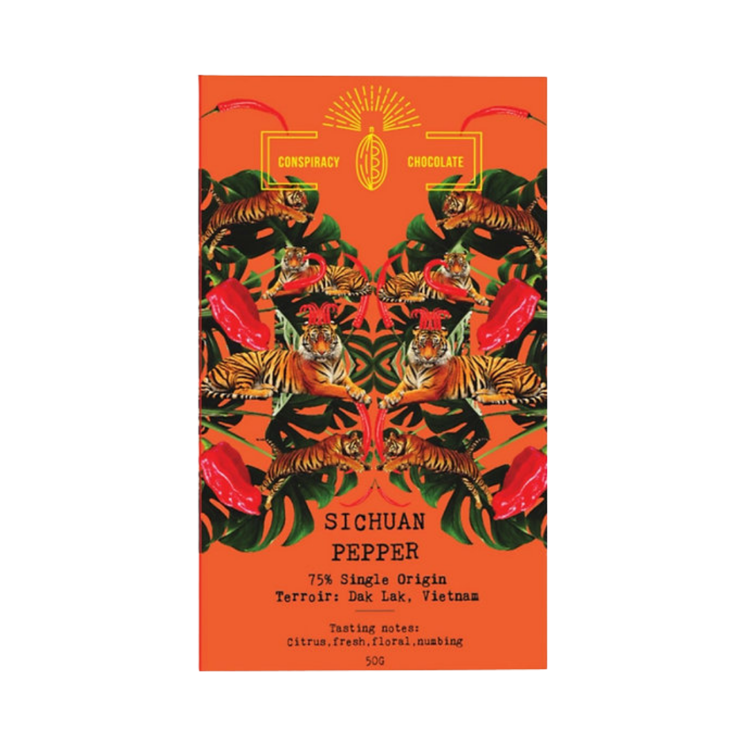 Conspiracy Chocolate - Sichuan Pepper (50g)