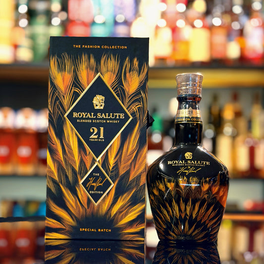 Royal Salute 21 Year Old Harris Reed Edition Blended Malt Scotch Whisky (Gold Flagon)