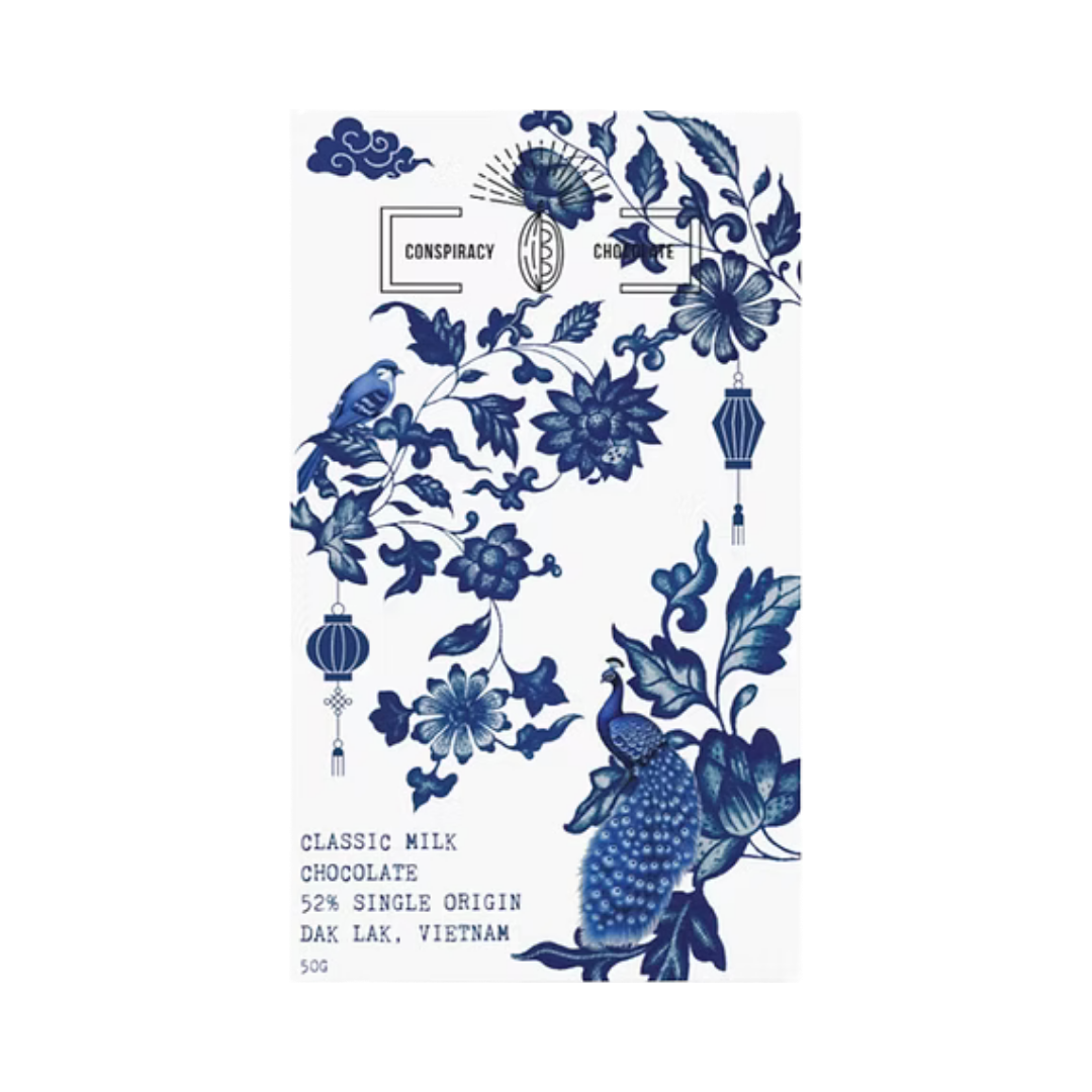 Conspiracy Chocolate - Classic Milk Chocolate (50g)