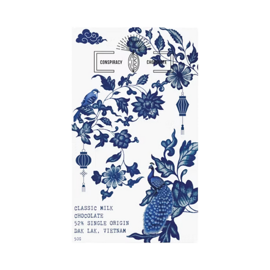 Conspiracy Chocolate - Classic Milk Chocolate (50g)