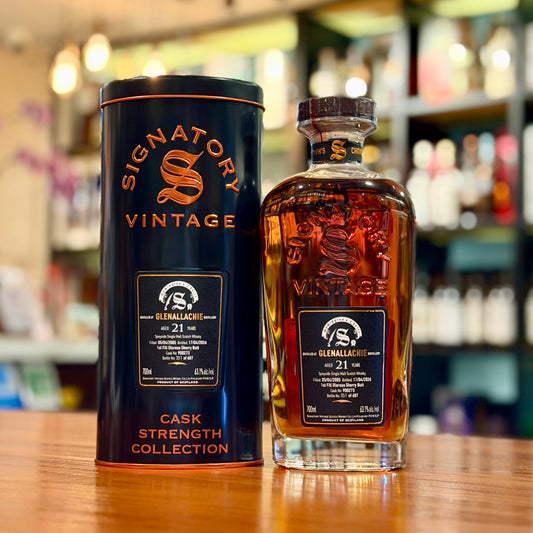 GlenAllachie 21 Year Old 2005-2026 First-fill Pedro Oloroso Sherry Butt #900273 Symington's Choice by Signatory Vintage Single Malt Scotch Whisky