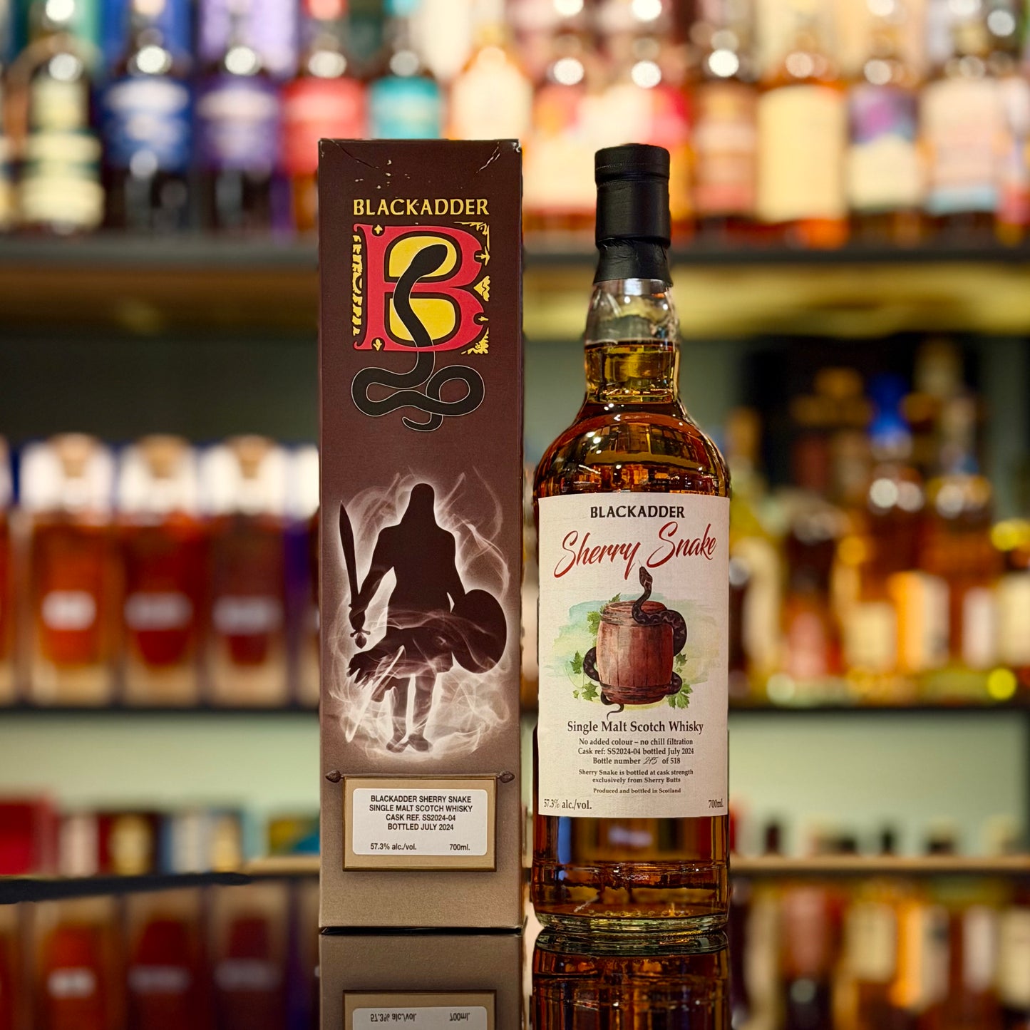 Sherry Snake First-fill Sherry Butt Ref:SS2024-04 by Blackadder Single Malt Scotch Whisky