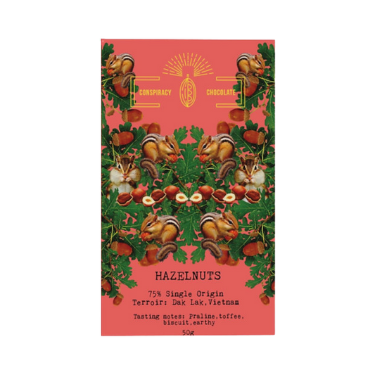 Conspiracy Chocolate - Hazelnuts (50g)