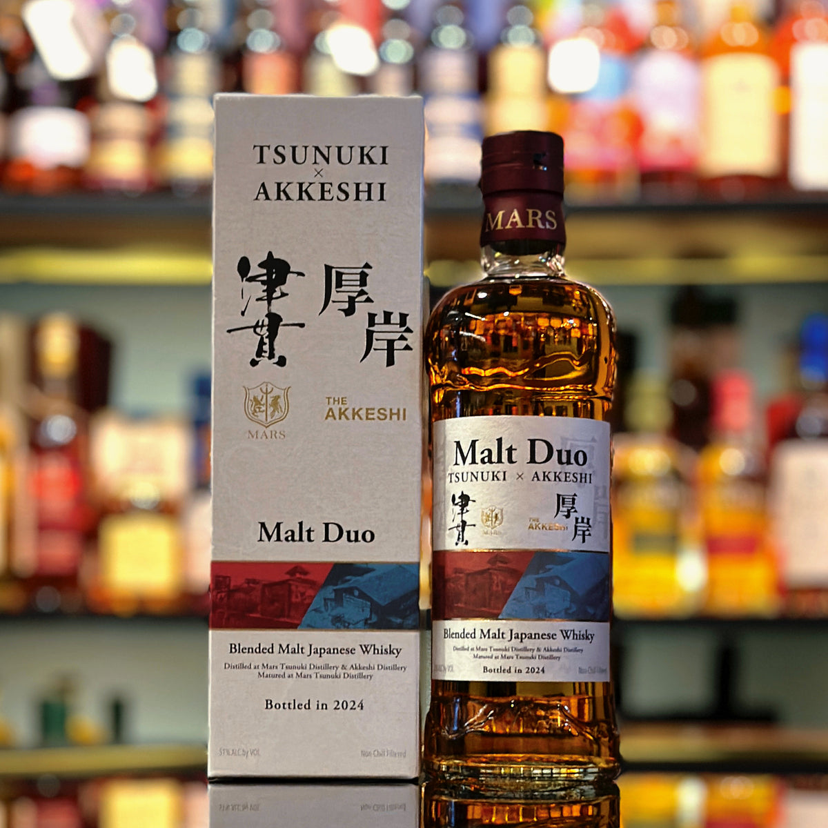 Mars Malt DUO Tsunuki x Akkeshi Blended Malt Japanese Whisky – The 