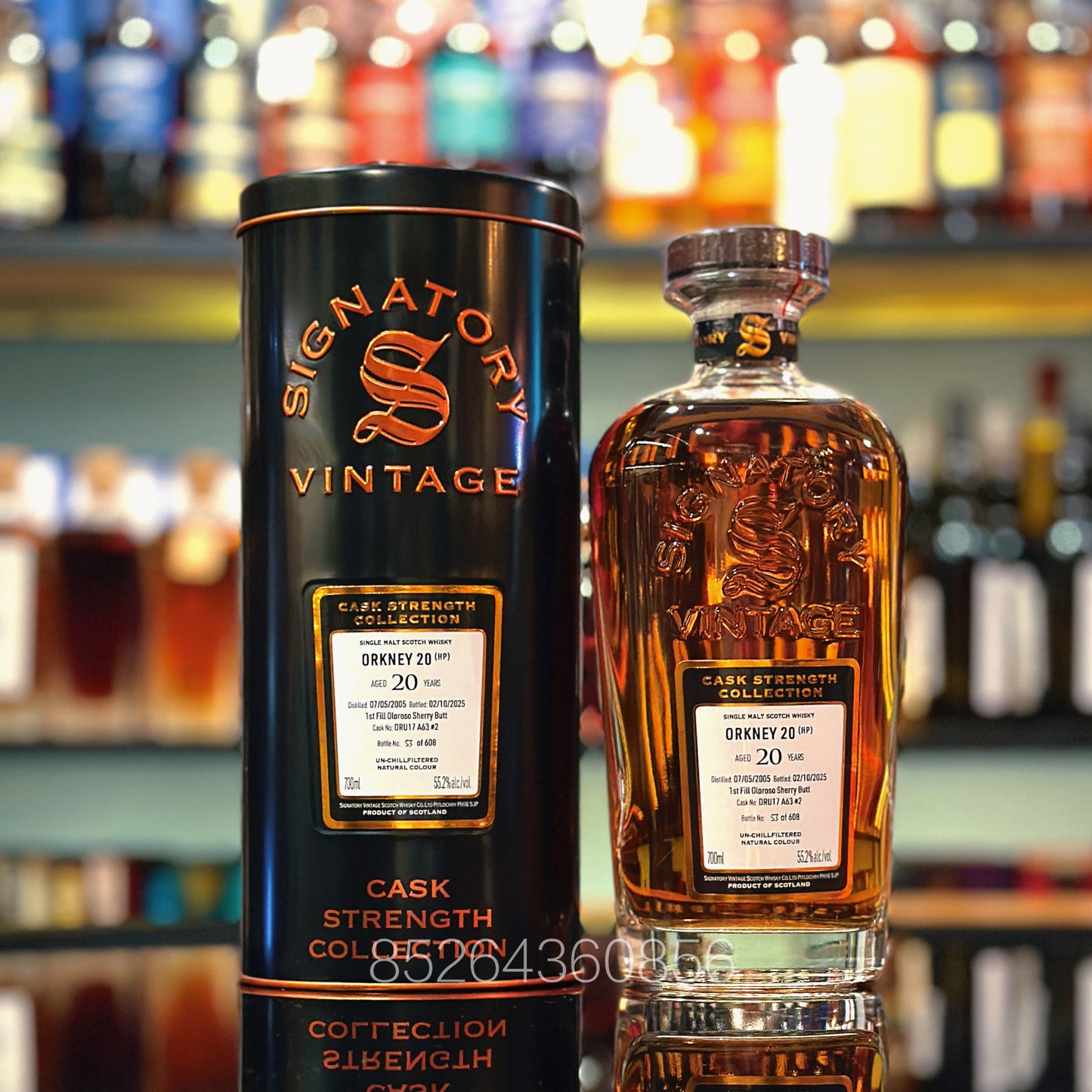 Orkney (HP) 20 Year Old 2005-2025 First-fill Oloroso Sherry Butt #DRU17 A63 #2 by Signatory Vintage Single Malt Scotch Whisky