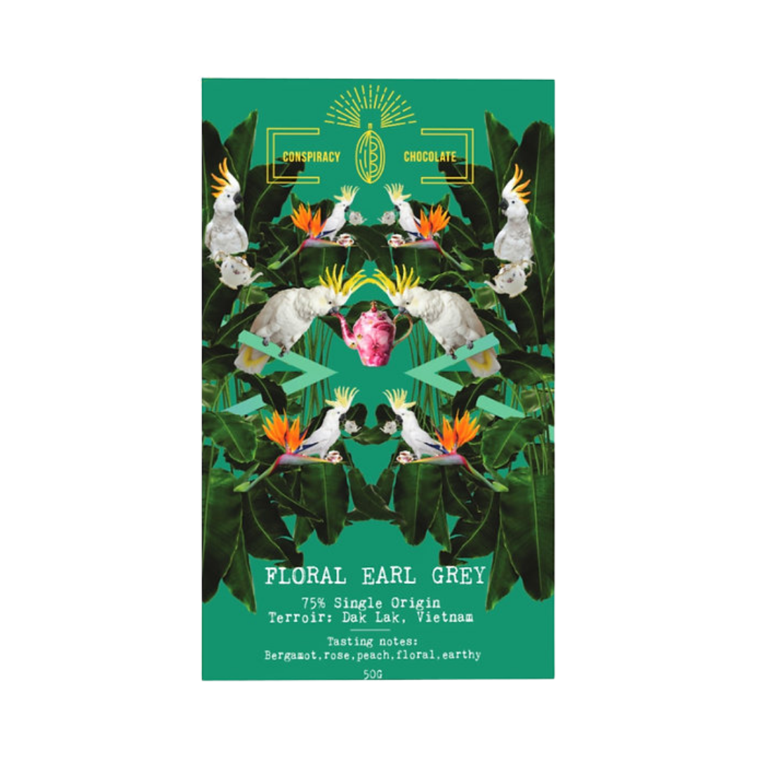 Conspiracy Chocolate - Floral Earl Grey (50g)