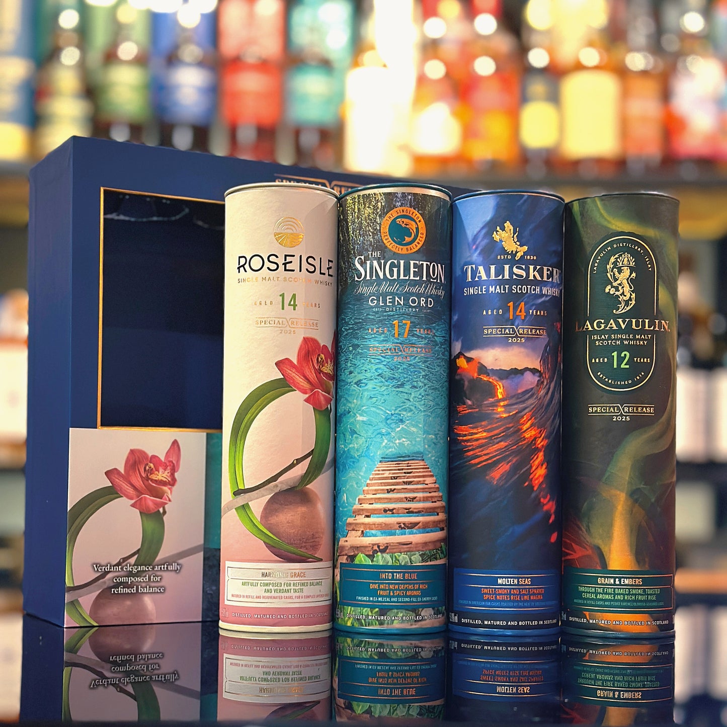 Diageo Special Release 2025 Single Malt Scotch Whisky Set (4x200ml)