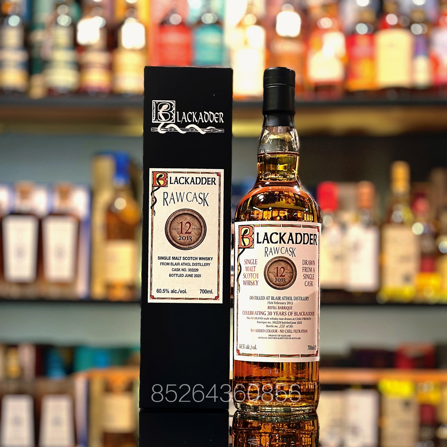 Blair Athol 12 Year Old 2013-2025 Refill Barrique #302229 Raw Cask by Blackadder Single Malt Scotch Whisky
