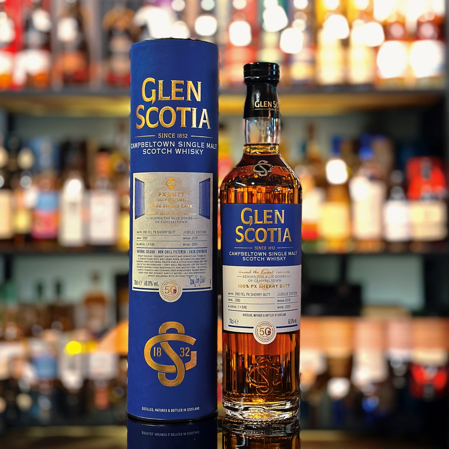 Glen Scotia 8 Year Old 2016-2024 Second-fill Pedro Ximénez Butt #3392 Single Malt Scotch Whisky