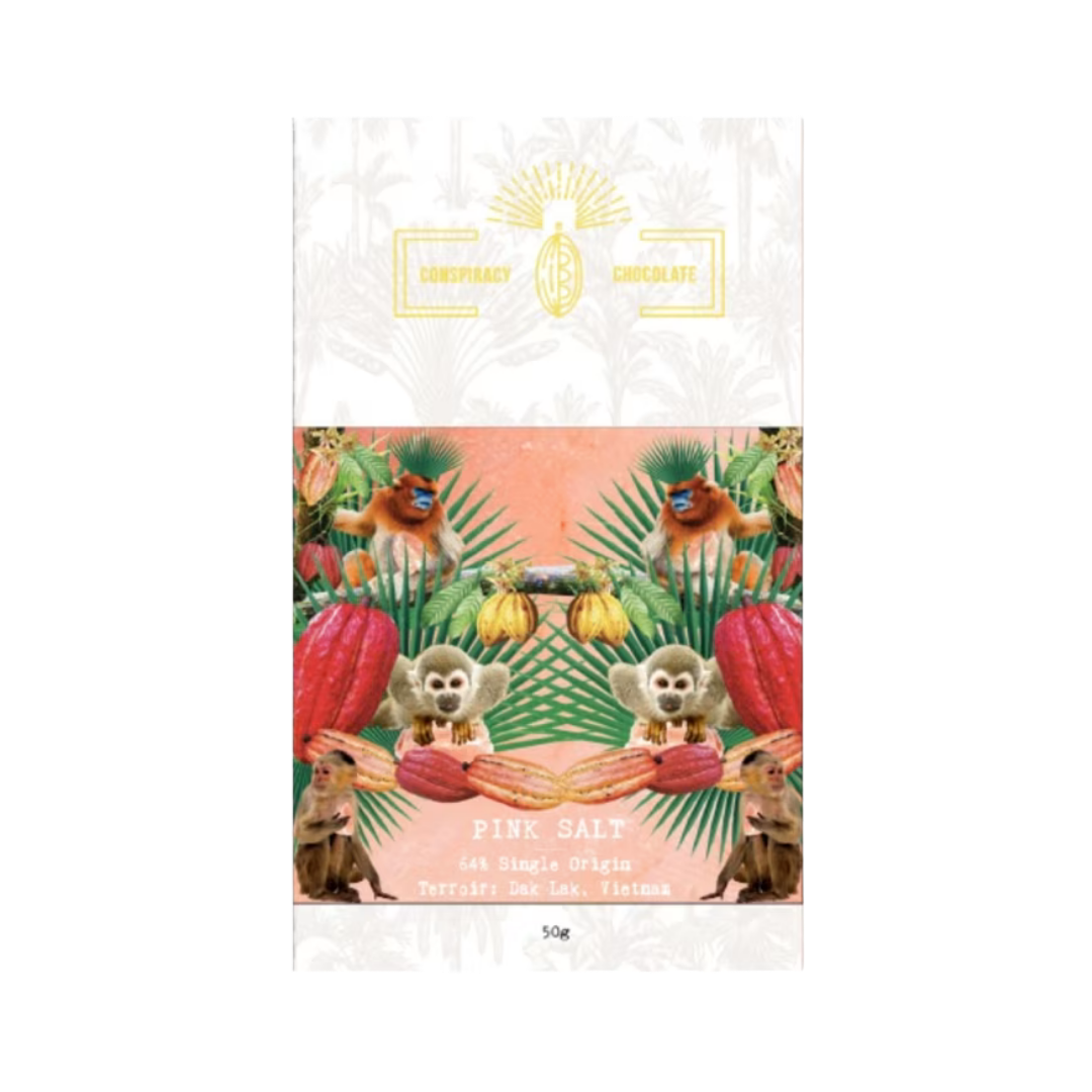 Conspiracy Chocolate - Pink Salt (50g)