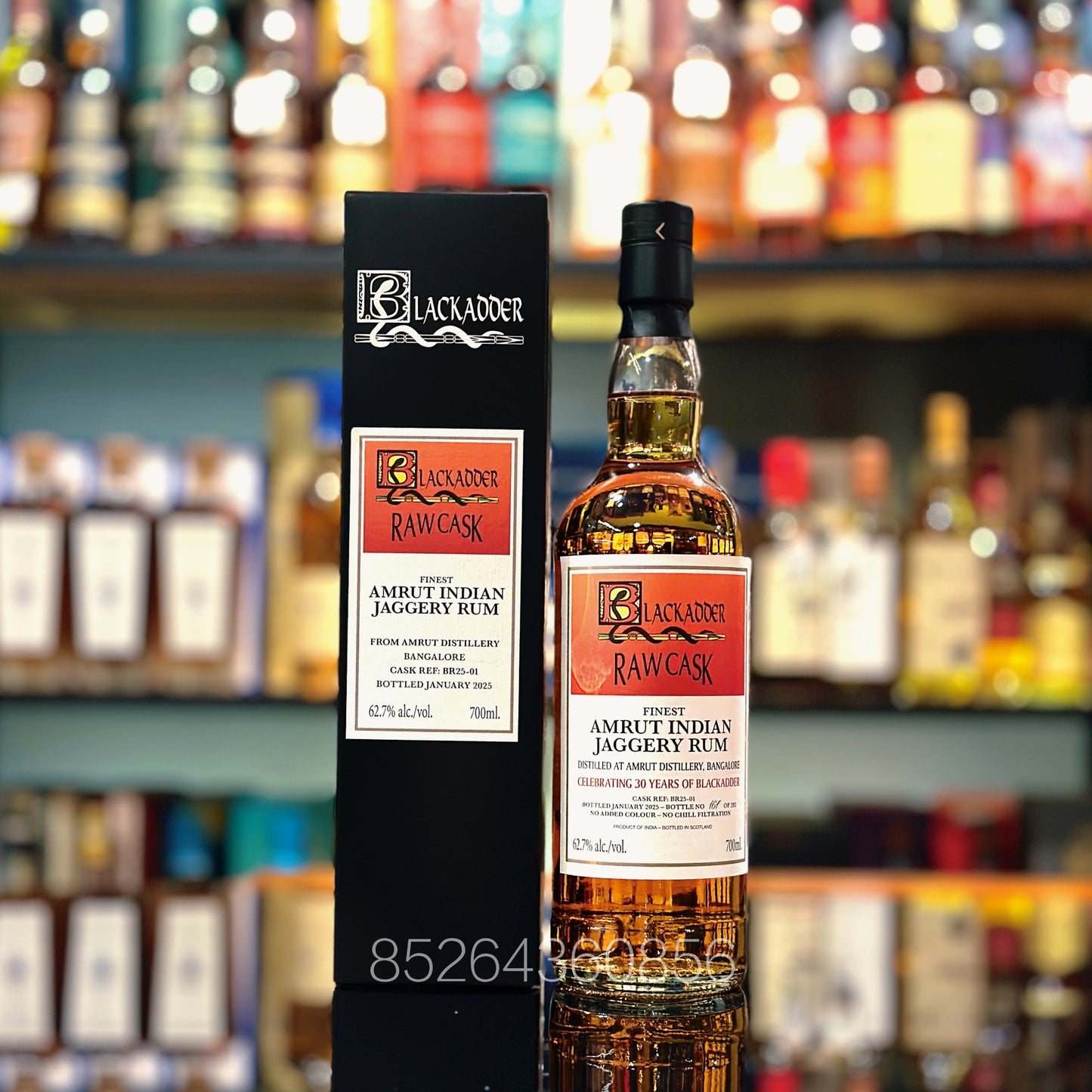 Amrut Finest Indian Jaggery Rum Cask BR25-01 Raw Cask by Blackadder Indian Rum