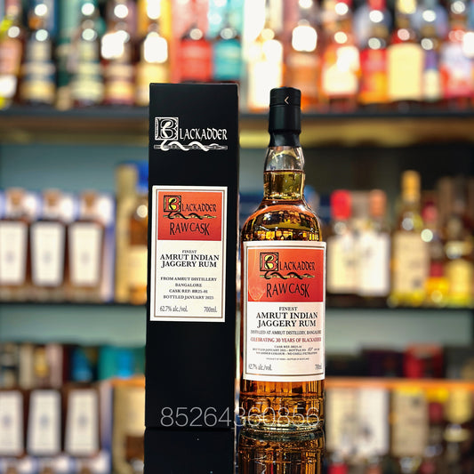 Amrut Finest Indian Jaggery Rum Cask BR25-01 Raw Cask by Blackadder Indian Rum