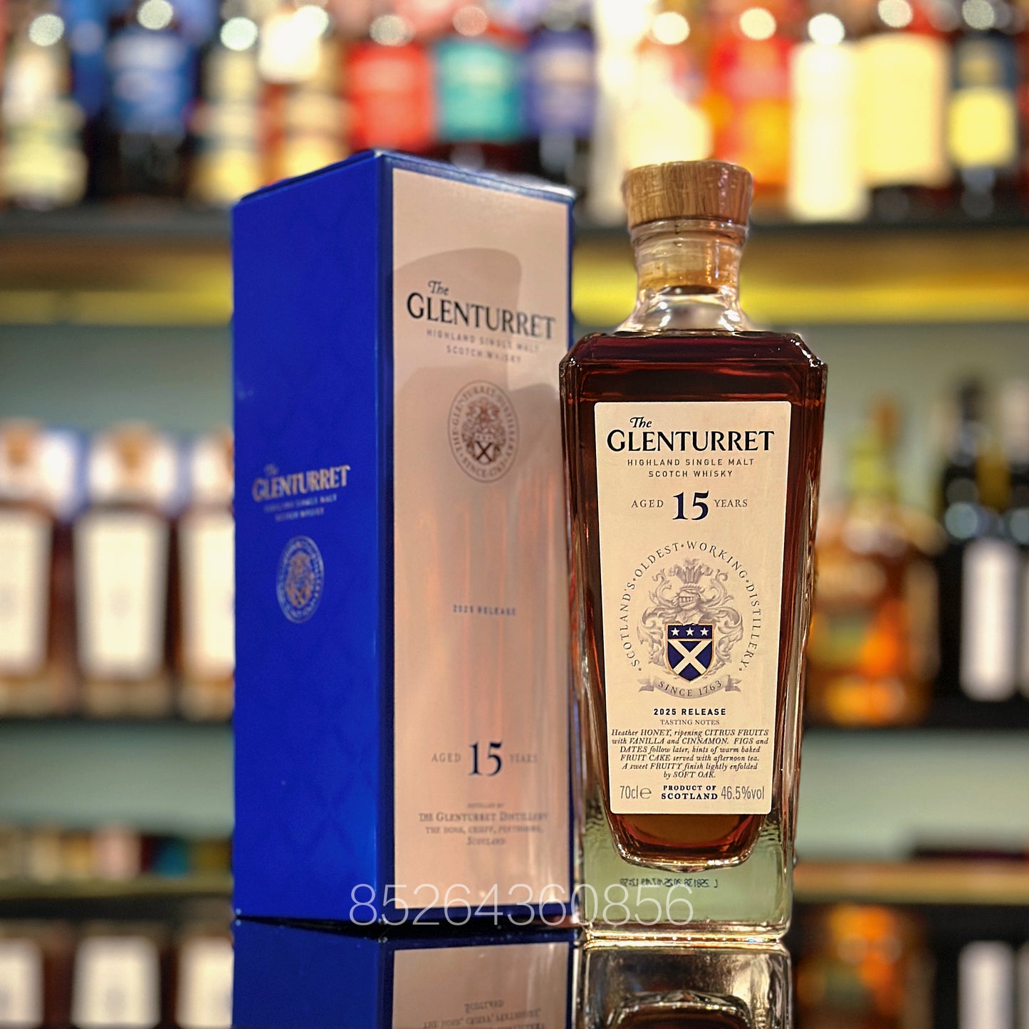 Glenturret 15 Year Old Single Malt Scotch Whisky (2025 Release)