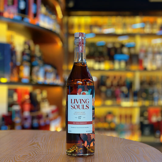 North British 17 Year Old Red Wine Casks by Living Souls Single Grain Scotch Whisky
