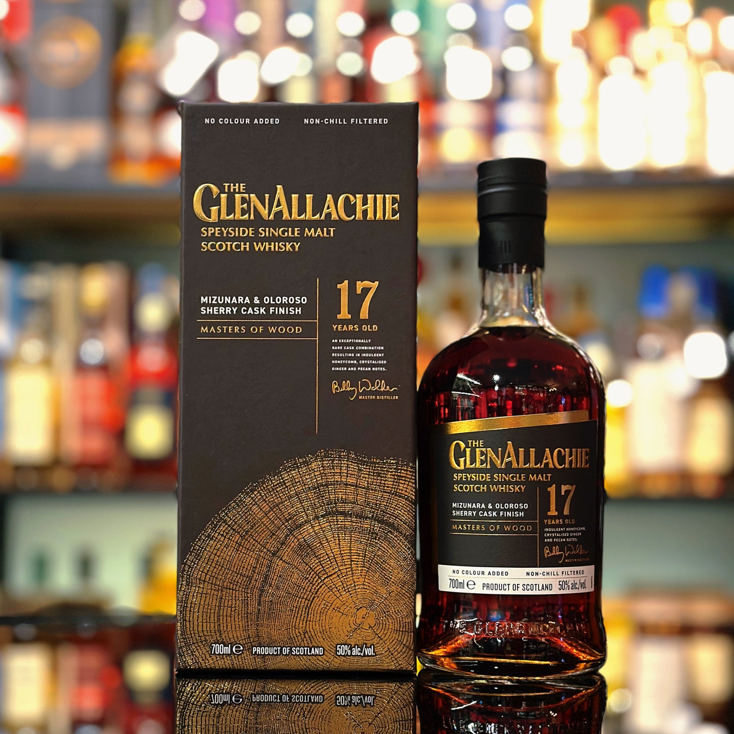 GlenAllachie 17 Year Old “Masters of Wood: Mizunara and Oloroso” Single Malt Scotch Whisky