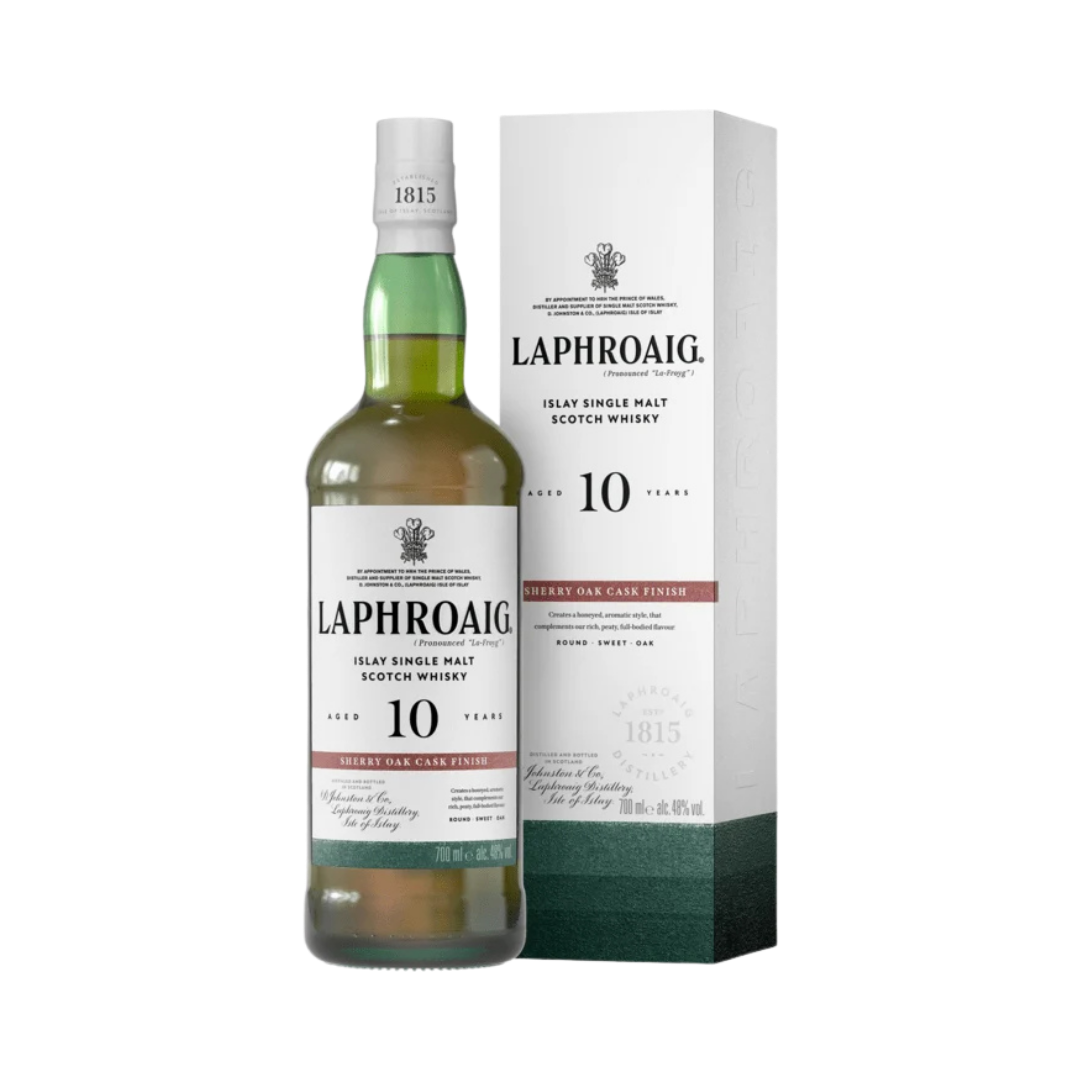 Laphroaig 10 Year Old Sherry Oak Finish Single Malt Scotch Whisky
