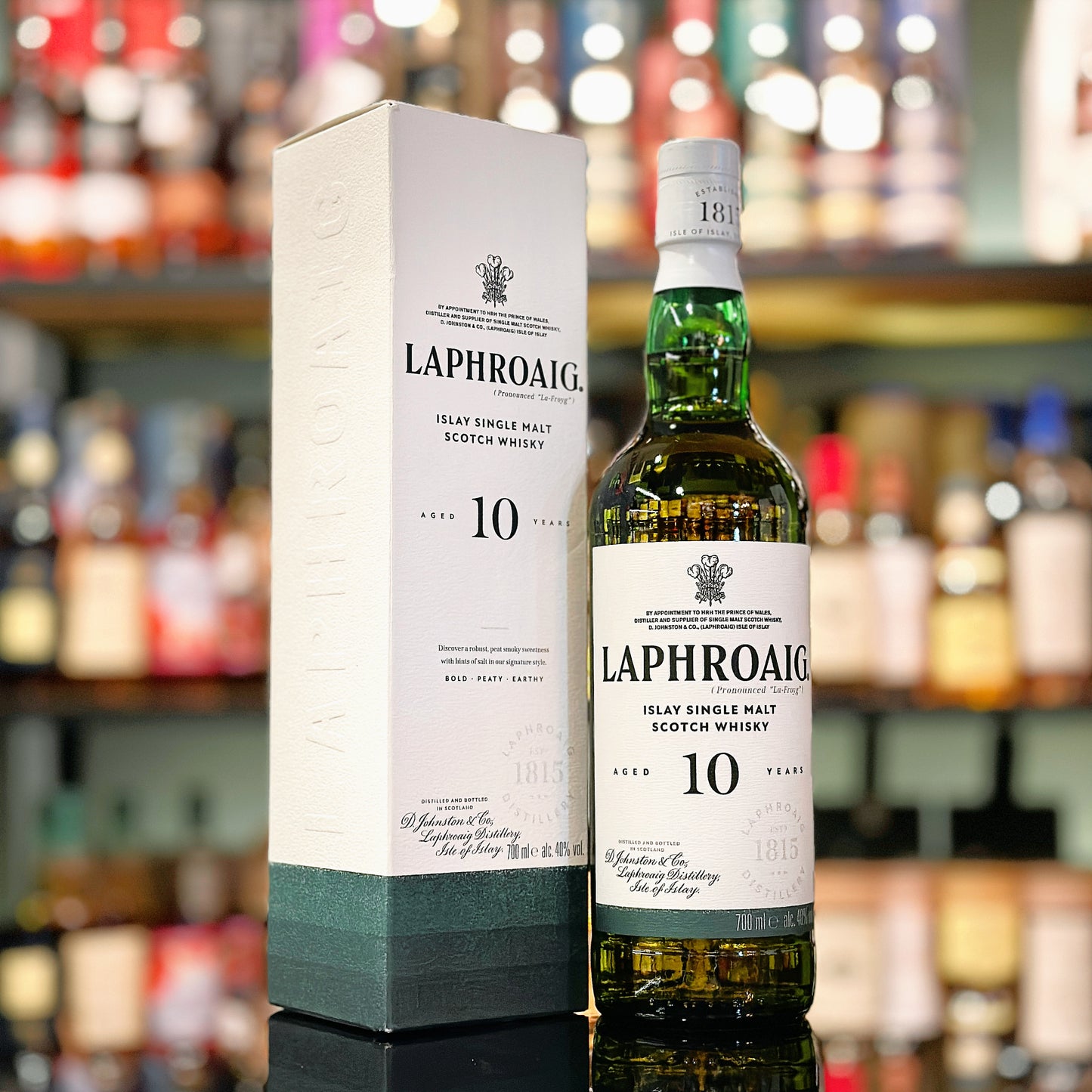 Laphroaig 10 Year Old Single Malt Scotch Whisky