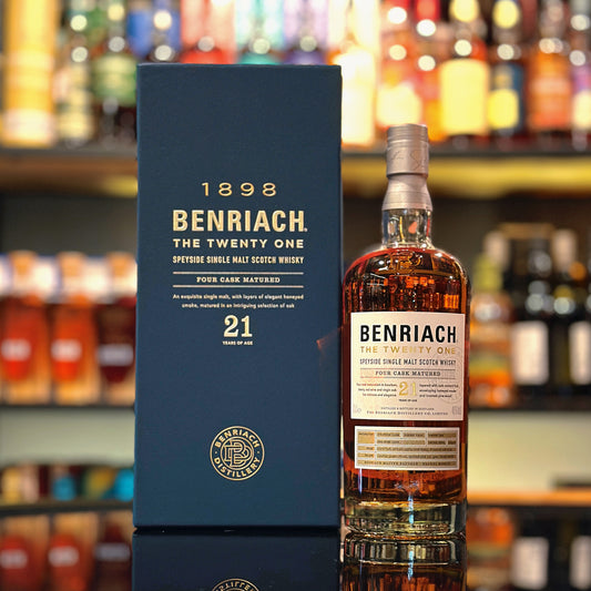 BenRiach 21 Year Old Single Malt Scotch Whisky