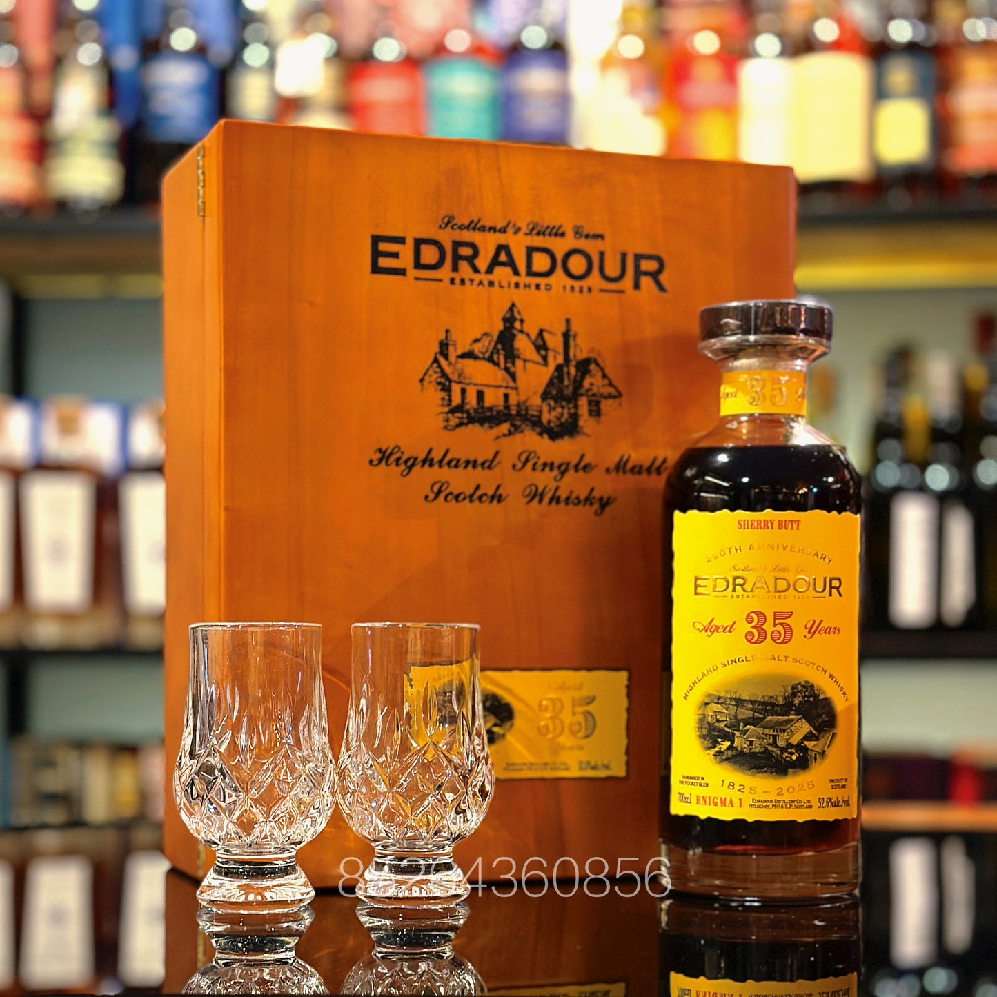 Edradour 35 Year Old 1989-2025 First-fill Sherry Butt #355 "Enigma No. 1" Single Malt Scotch Whisky