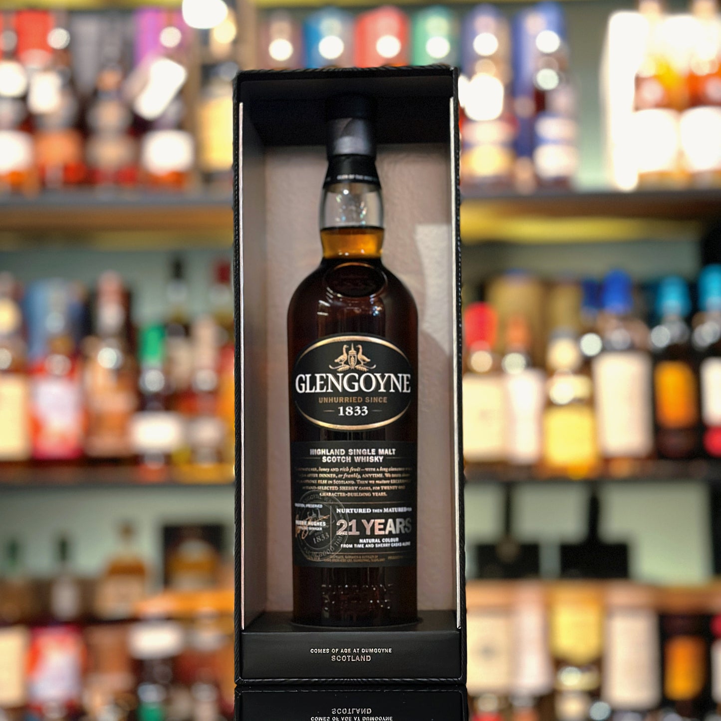 Glengoyne 21 Year Old Single Malt Scotch Whisky (Pre-2017 Release)