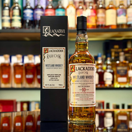 Westland 10 Year Old 2015-2025 First-fill Bourbon Barrel #2670 Raw Cask by Blackadder American Single Malt Whiskey