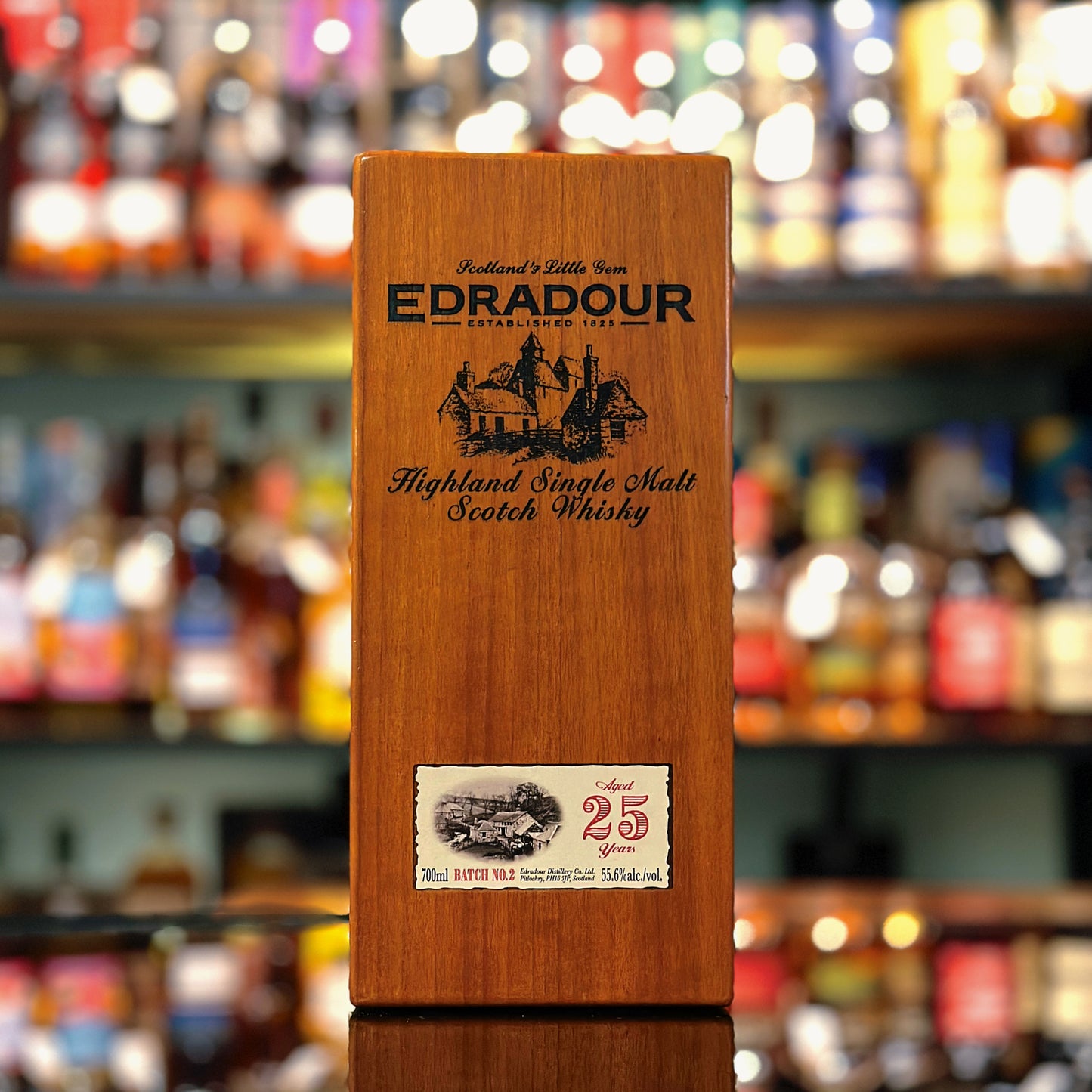 Edradour 25 Year Old Ibisco Decanter Batch No. 2 Single Malt Scotch Whisky