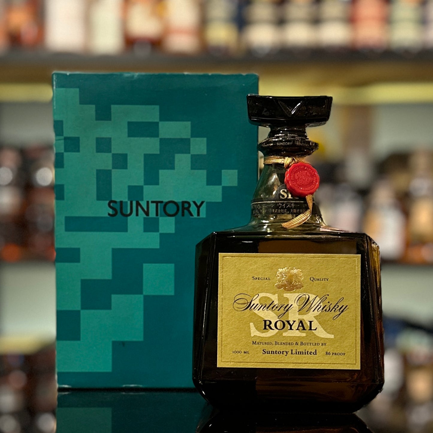 Suntory Royal Blended Japanese Whisky (Green Box, 1000ml)