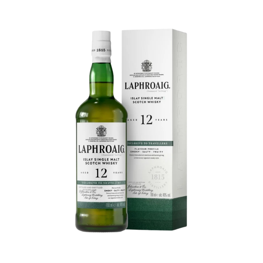 Laphroaig 12 Year Old Single Malt Scotch Whisky