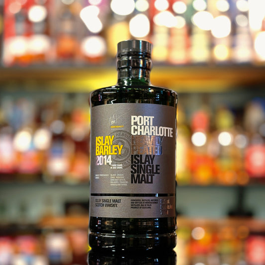 Bruichladdich Port Charlotte Islay Barley 2014 Year Old Heavily Peated Single Malt Scotch Whisky