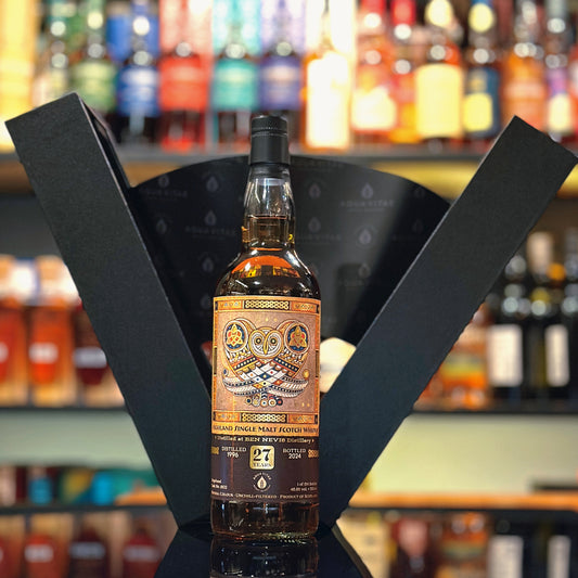 Ben Nevis 27 Year Old 1996-2024 "Codex of the Snowy Owl" Hogshead #1602 by Aqua Vitae Single Malt Scotch Whisky