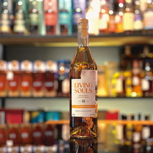 Speyburn 18 Year Old First-fill Bourbon Barrels by Living Souls Single Malt Scotch Whisky