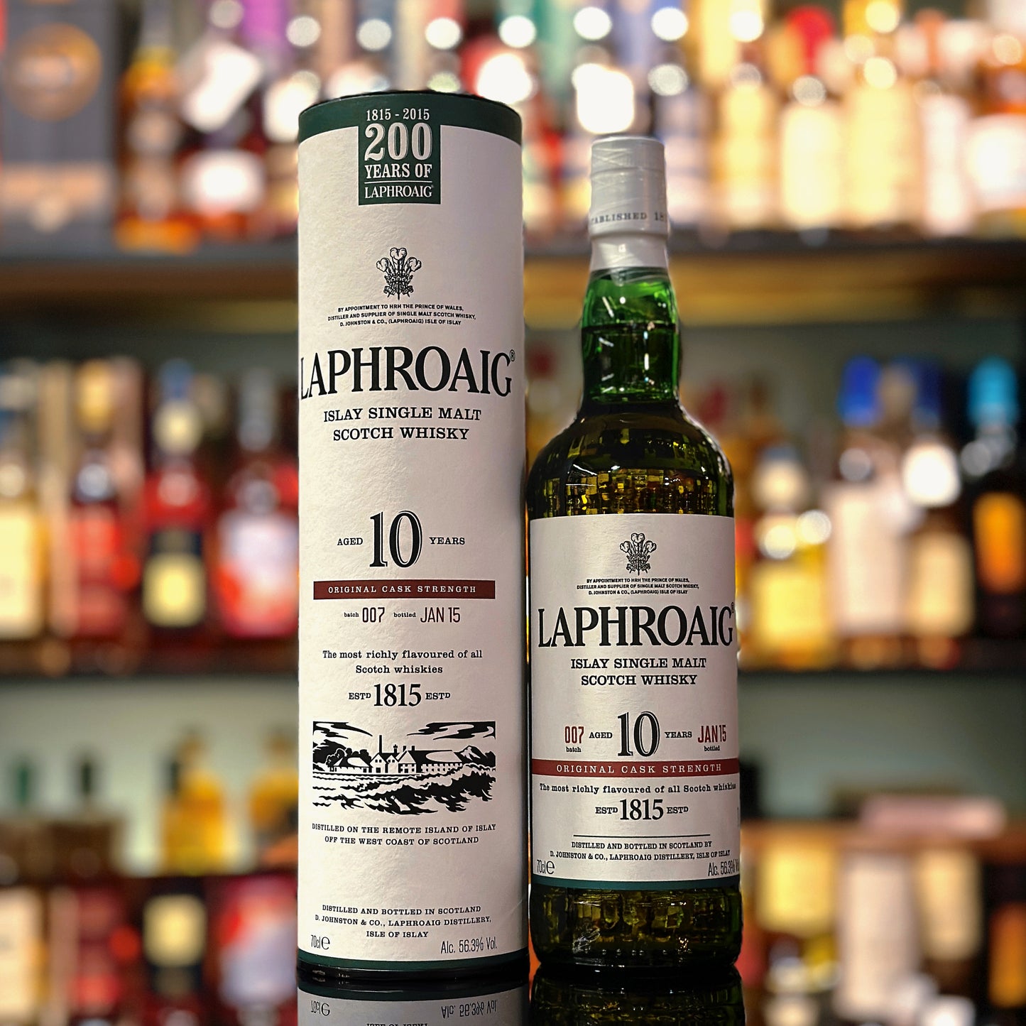 Laphroaig 10 Year Old Cask Strength Batch 007 Single Malt Scotch Whisky