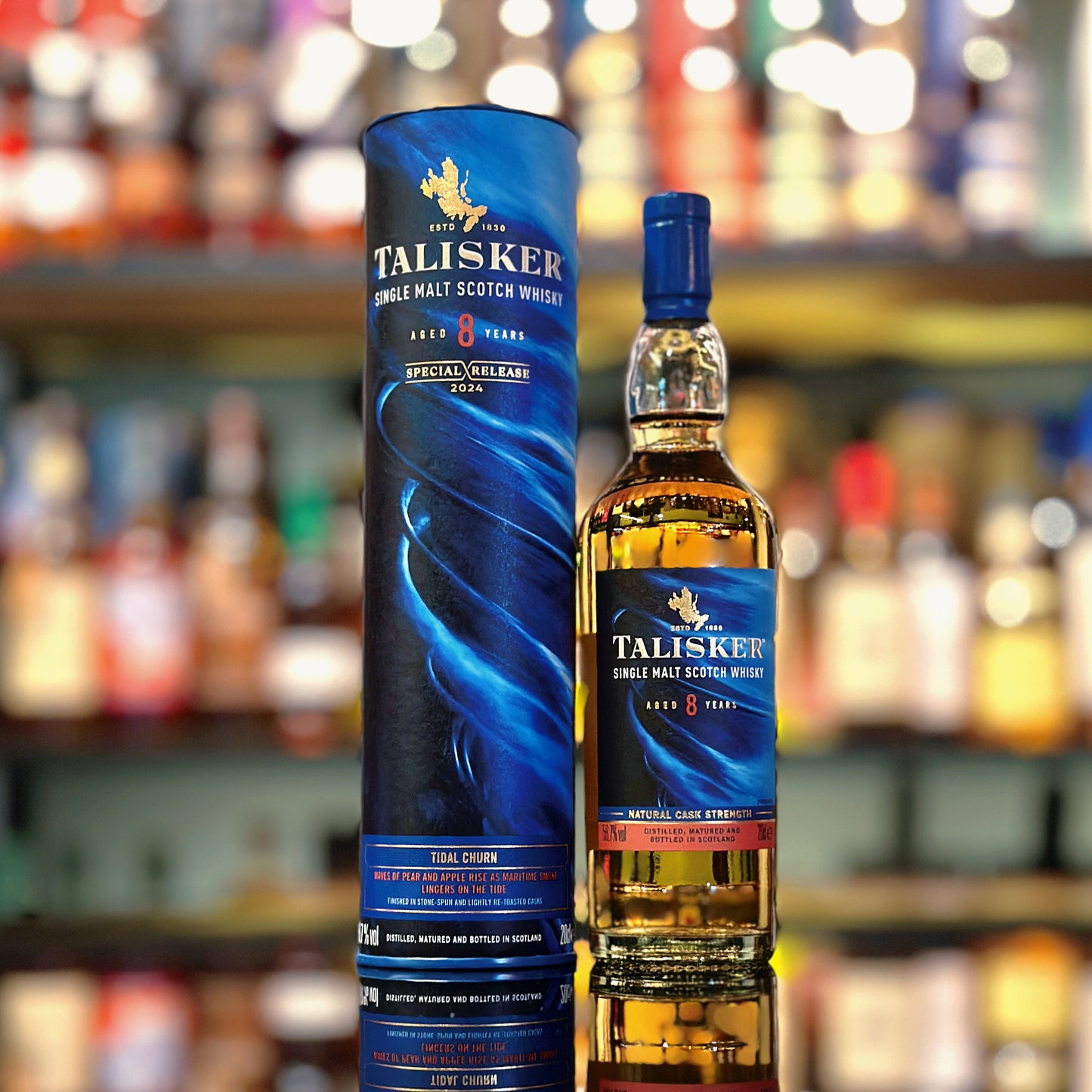 Talisker 8 Year Old "Tidal Churn" Diageo Special Release 2024 Single Malt Scotch Whisky (200ml)