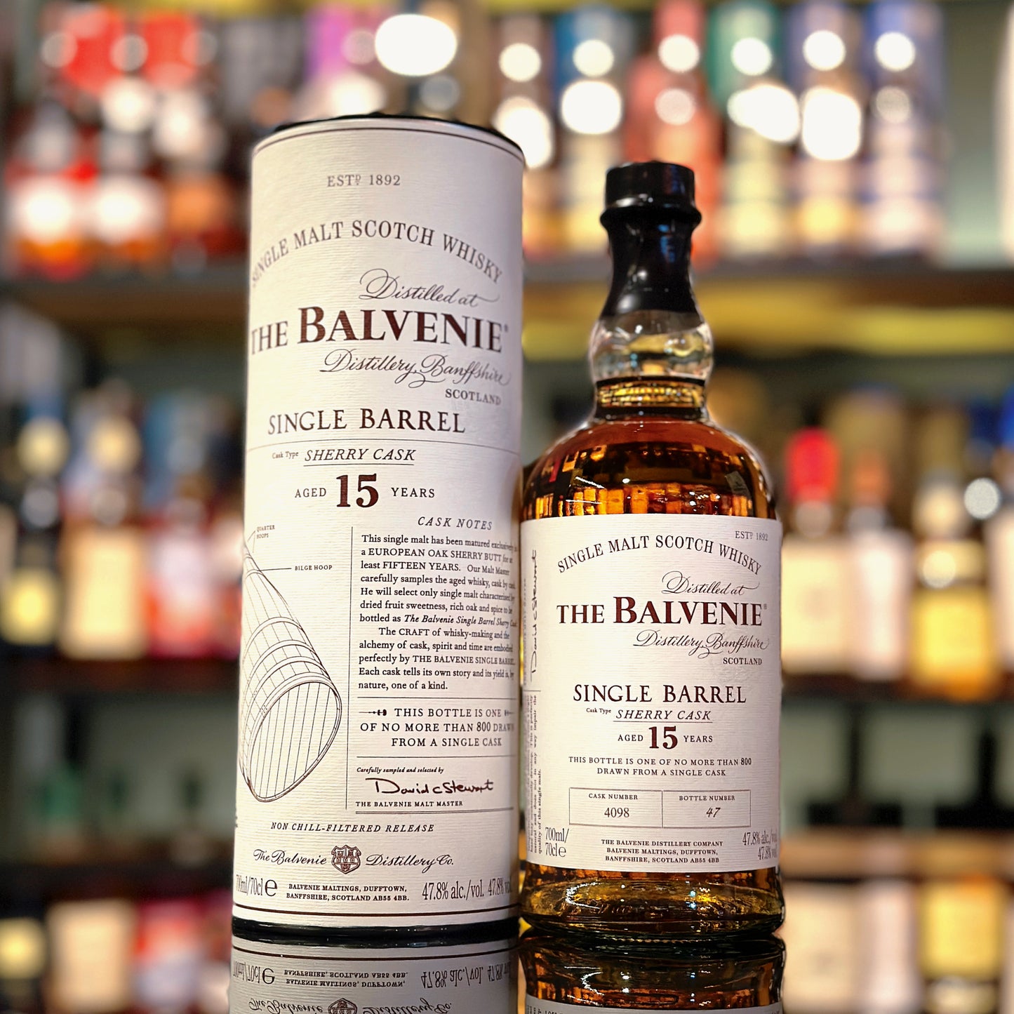 Balvenie 15 Year Old Single Barrel #6932 Single Malt Scotch Whisky