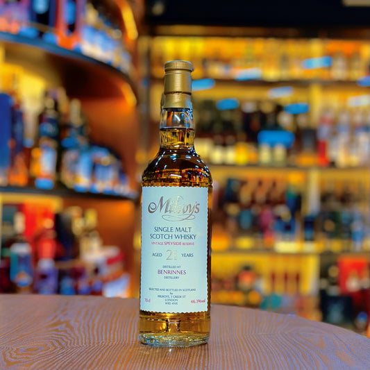 Benrinnes 21 Year Old 2002-2023 Hogshead #3455 "Vintage Speyside Reserve" by Milroy's Single Malt Scotch Whisky