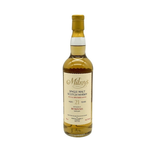 Benrinnes 21 Year Old 2002-2023 Hogshead #3455 "Vintage Speyside Reserve" by Milroy's Single Malt Scotch Whisky
