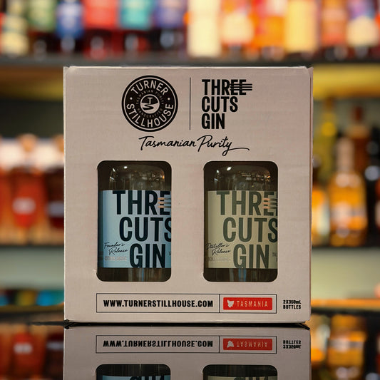 Three Cuts Tasmanian Gin Giftpack (2x350ml)